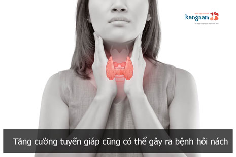 nguyên nhân gây hôi nách