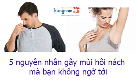 5 nguyên nhân gây mùi hôi nách mà bạn không ngờ tới