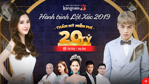 Chương trình Hành trình lột xác – Kênh bản quyền của BVTM Kangnam có gì khác biệt?
